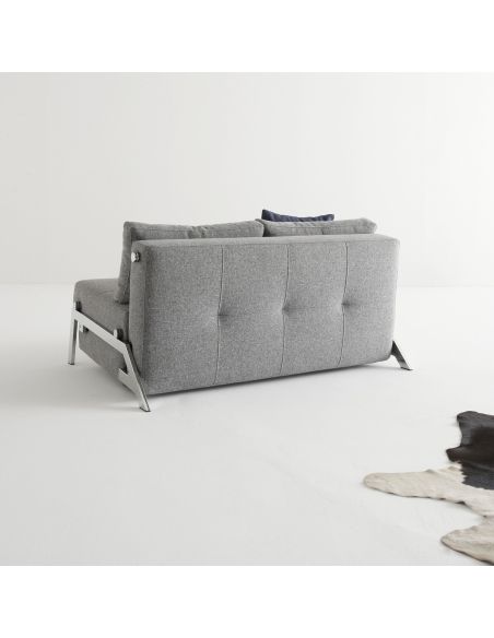 Divano letto Cubed matrimoniale trasformabile salvaspazio 140 cm
