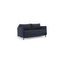 Divano letto Cubed Arm con braccioli convertibile salvaspazio 140 cm