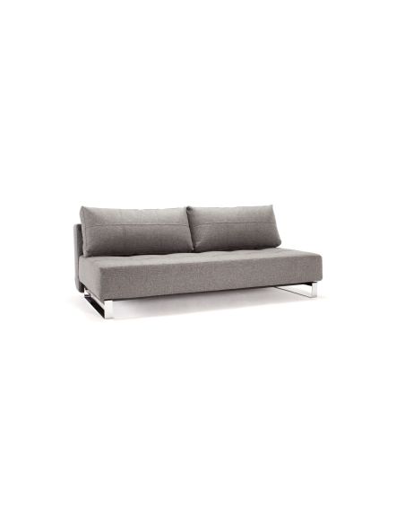 Divano letto matrimoniale in tessuto design moderno Supremax Deluxe