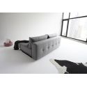 Divano letto matrimoniale in tessuto design moderno Supremax Deluxe