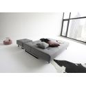 Divano letto matrimoniale in tessuto design moderno Supremax Deluxe