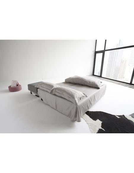 Divano letto matrimoniale in tessuto design moderno Supremax Deluxe