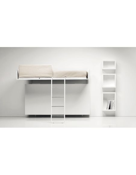 Letto a scomparsa a castello design moderno Tommi e Jerri
