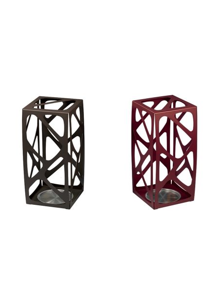 Portaombrelli design moderno in acciaio per ingresso casa Cesta