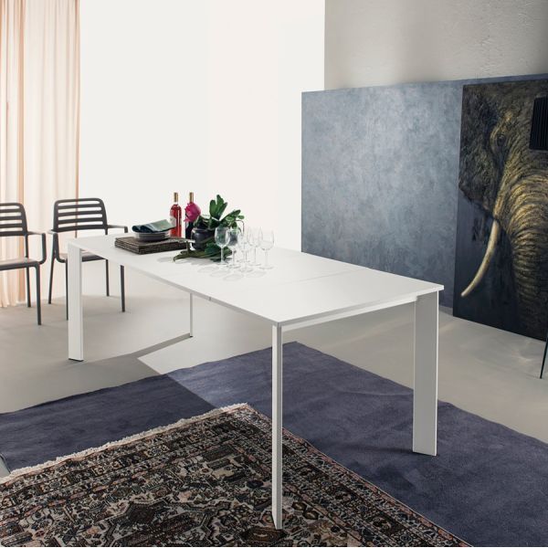 allungabile Manning per sala pranzo in metallo e legno 310 cm allungabile Manning per sala pranzo in metallo e legno 310 cm