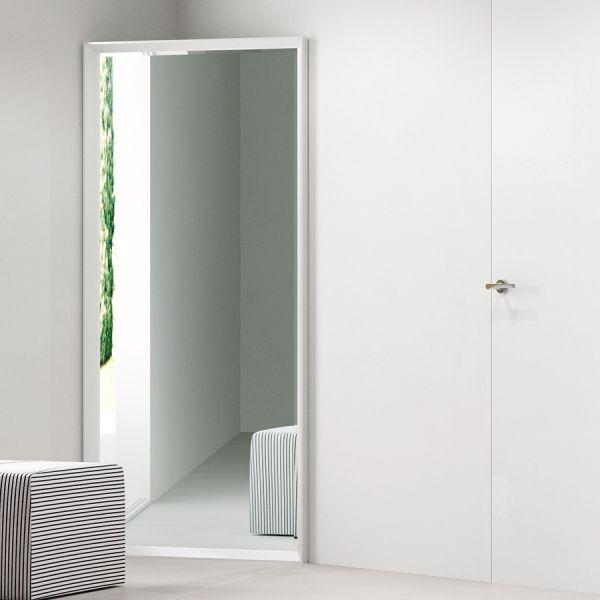 Specchio angolare ad anta in alluminio Angle Vanity