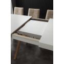 Tavolo da pranzo allungabile 360 cm in massello di frassino Drammen