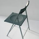 Set 6 sedie pieghevoli in metallo e plastica Sooner