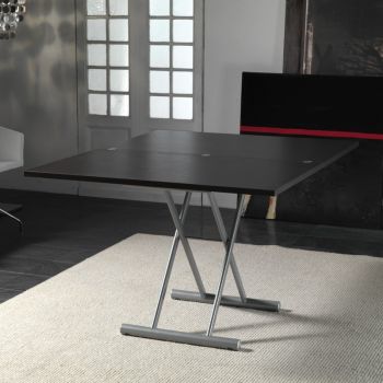 Tavolino da salotto trasformabile in tavolo da pranzo 110x140 cm Mind 2