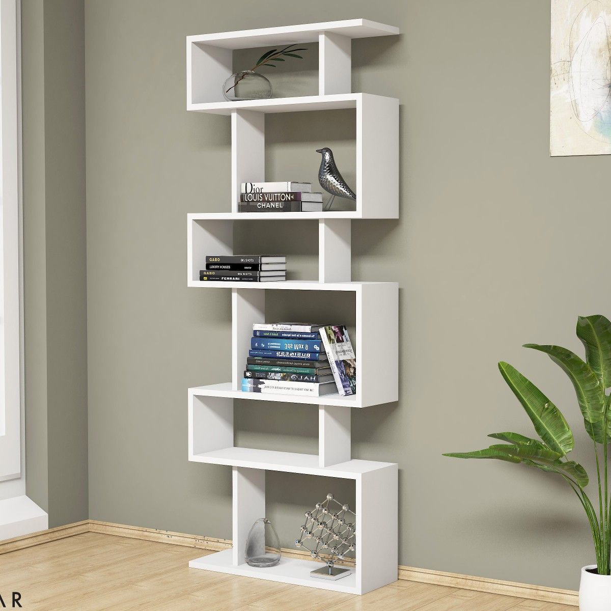 Laerke libreria a giorno design scaffale da parete 136 x 136 cm Laerke libreria a giorno design scaffale da parete 136 x 136 cm