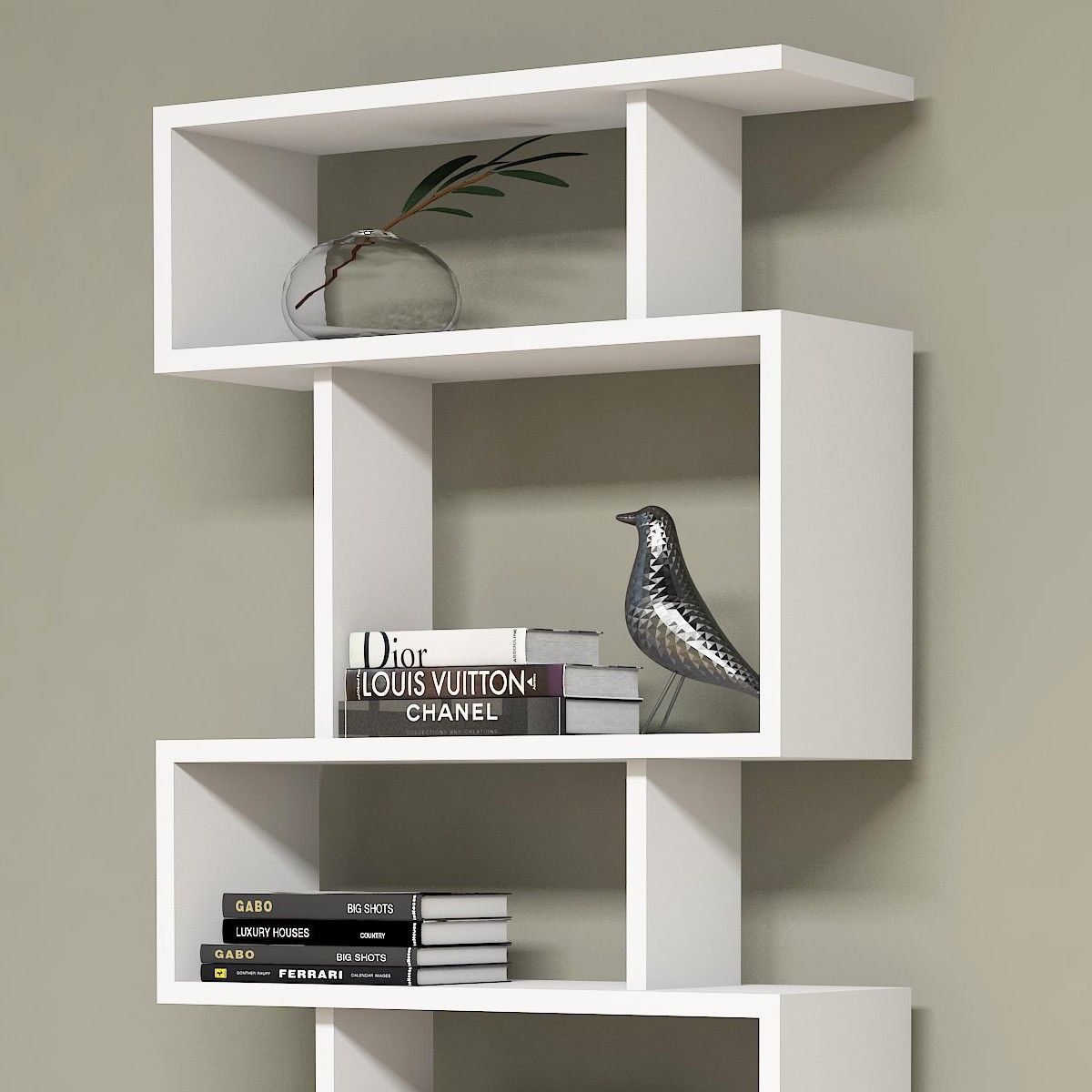 Floyd libreria a giorno a colonna per soggiorno 60 x 150 cm Floyd libreria a giorno a colonna per soggiorno 60 x 150 cm