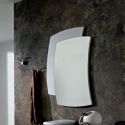 Specchio da parete con cornice in legno 60 x 85 cm Yannick
