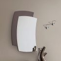 Specchio da parete con cornice in legno 60 x 85 cm Yannick