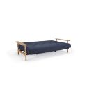 Divano letto Balder regolabile materasso a molle - 528 Mixed Dance Blue