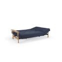 Divano letto Balder regolabile materasso a molle - 528 Mixed Dance Blue