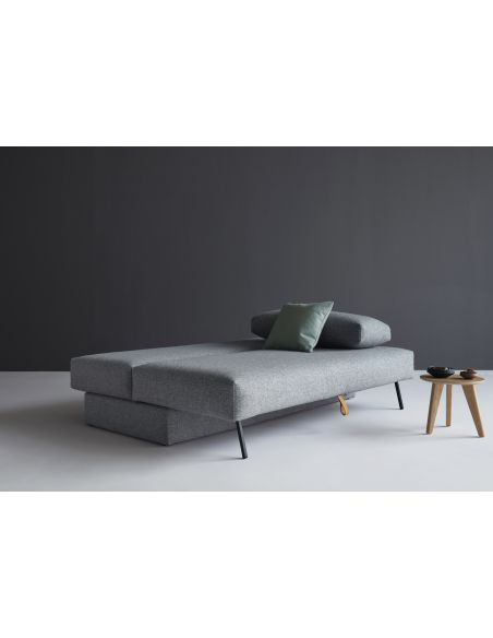 Divano letto matrimoniale con contenitore per uso quotidiano Osvald - 565 Twist Granite Divano letto matrimoniale con contenitore per uso quotidiano Osvald - 565 Twist Granite