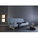 Divano letto matrimoniale regolabile inclinabile 140x200 cm Aslak - 525 Mixed Dance Light Blue