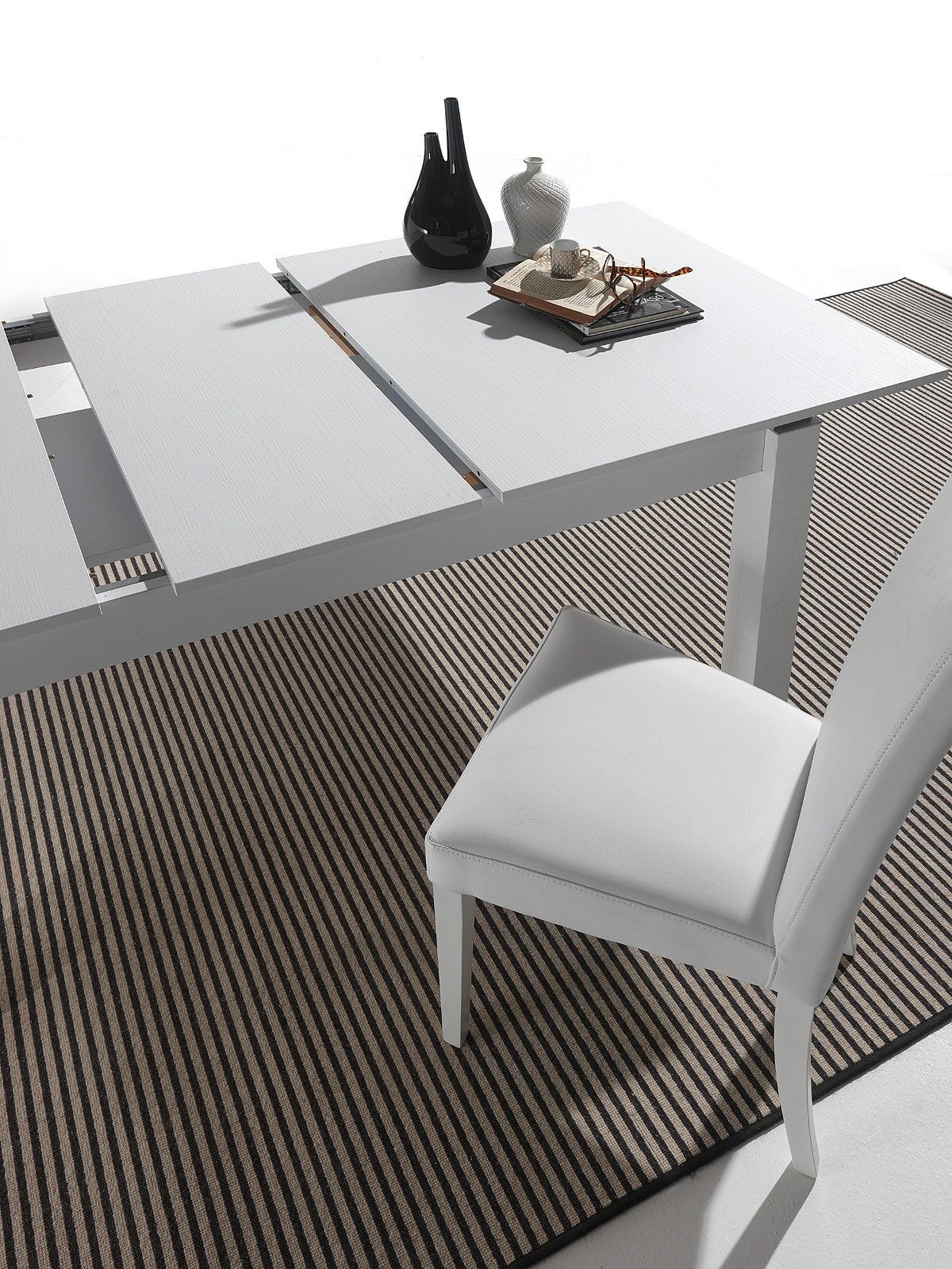 Tavolo cucina allungabile in legno bianco 160 x 90 cm Stellan