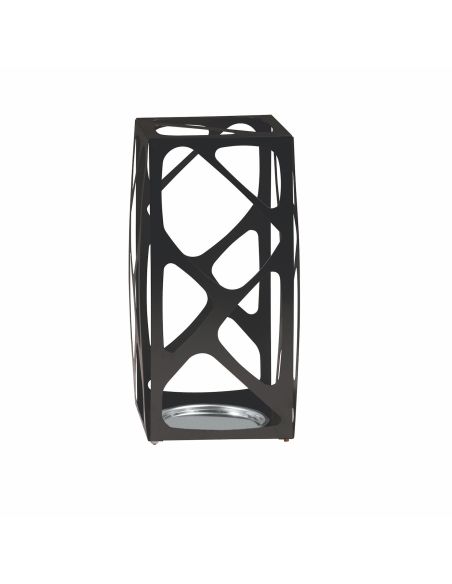 Portaombrelli design moderno in acciaio per ingresso casa Cesta