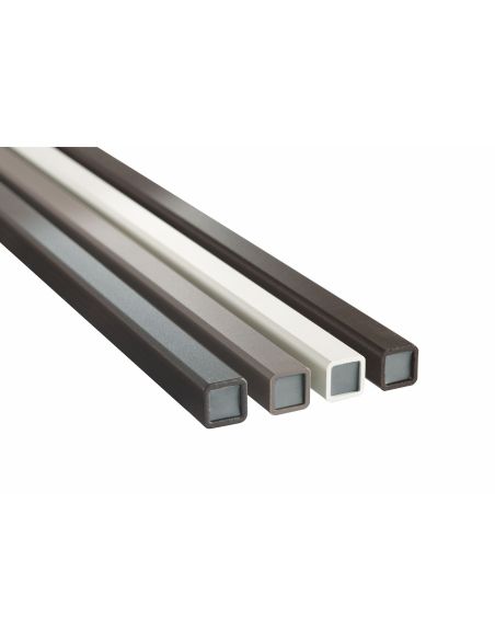 Libreria a muro in tubolare d'acciaio verniciato Etere2