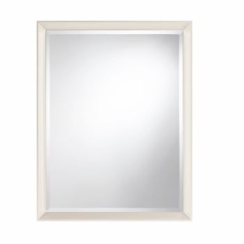 Specchio rettangolare da parete 70 x 90 cm con cornice in alluminio Vanity 2