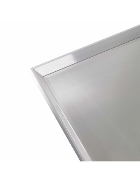 Specchio ad anta con cornice in alluminio Vanity