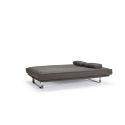 Divano letto Minimum matrimoniale reclinabile - 216 Flashtex Dark Grey