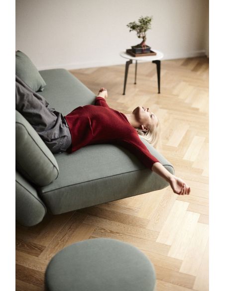 Divano letto design scandinavo 140x200 cm Unfurl Lounger
