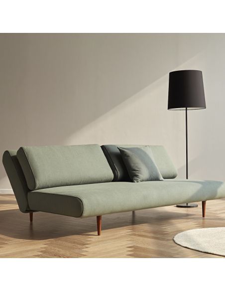 Divano letto design scandinavo 140x200 cm Unfurl Lounger