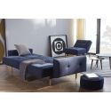 Ample Chair poltrona design scandinavo - 528 Mixed Dance Blue