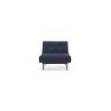 Ample Chair poltrona design scandinavo - 528 Mixed Dance Blue