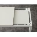 Tavolo allungabile in metallo e nobilitato 90 x 60 cm Ingmar