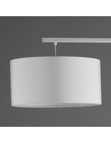 Lampada da terra in metallo a forma di arco Bogen