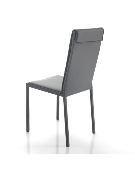 Coppia sedie moderne per sala da pranzo Aksel Grey Coppia sedie moderne per sala da pranzo Aksel Grey