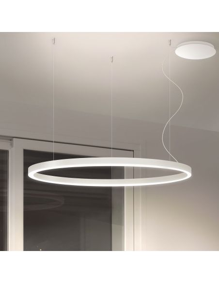 Lampadario a sospensione circolare a LED Bellai Home Lampadario a sospensione circolare a LED Bellai Home