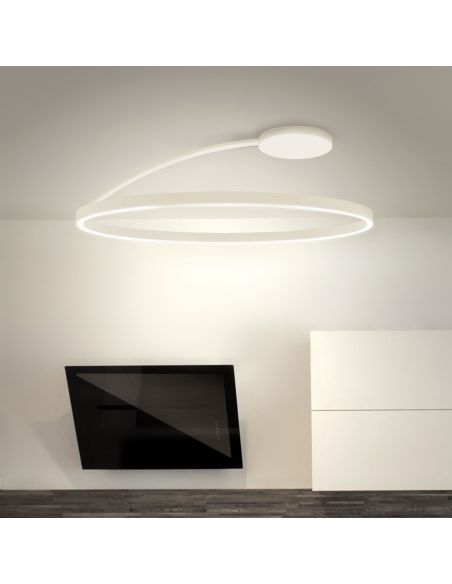 Lampadario plafoniera circolare a LED Bellai Home