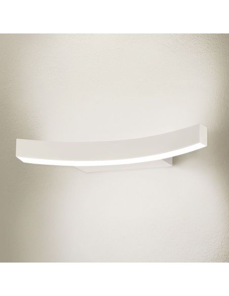 Lampada applique a LED in alluminio bianco Bellai Home Lampada applique a LED in alluminio bianco Bellai Home