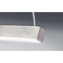 Lampadario a sospensione a LED in alluminio Curve