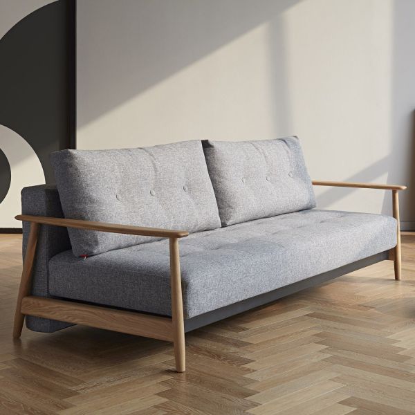 Divano letto per uso quotidiano design scandinavo Eluma