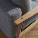 Divano letto per uso quotidiano design scandinavo Eluma