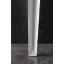 Tavolo allungabile in vetro design moderno 140 x 90 cm Esko