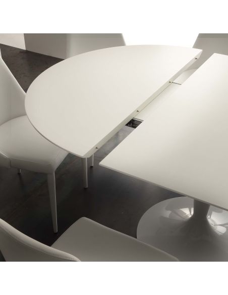 Tavolo da pranzo rotondo allungabile moderno Sulevi