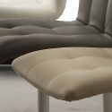 Poltroncina design moderno per sala pranzo Veikko