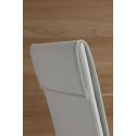 Sedia per cucina in metallo ed ecopelle Sarianna
