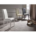 Sedia con schienale alto design moderno Amabel