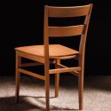 Sedia da cucina in legno faggio o ciliegio Carissa