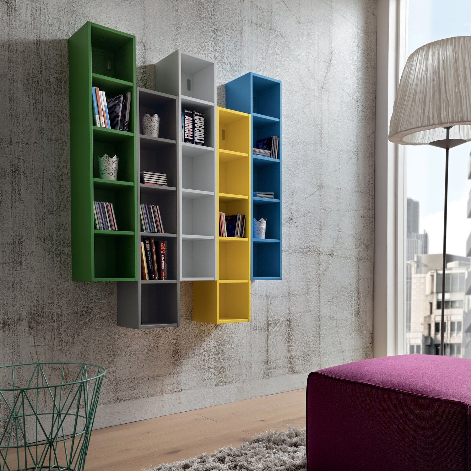 Cubi libreria: 6 prodotti componibili per dare un tocco di design alle tue  pareti - Librerie Design