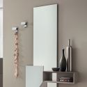 Specchiera da ingresso con appendiabiti design moderno Kim 4
