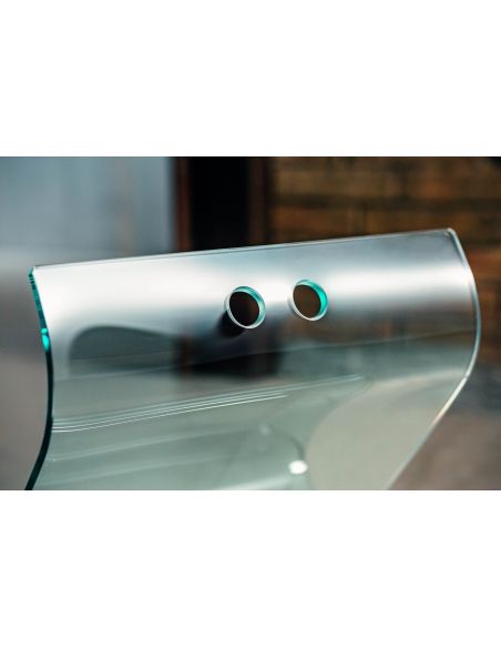 Portariviste in vetro curvato temperato 45 x 35 cm Rebecca Portariviste in vetro curvato temperato 45 x 35 cm Rebecca