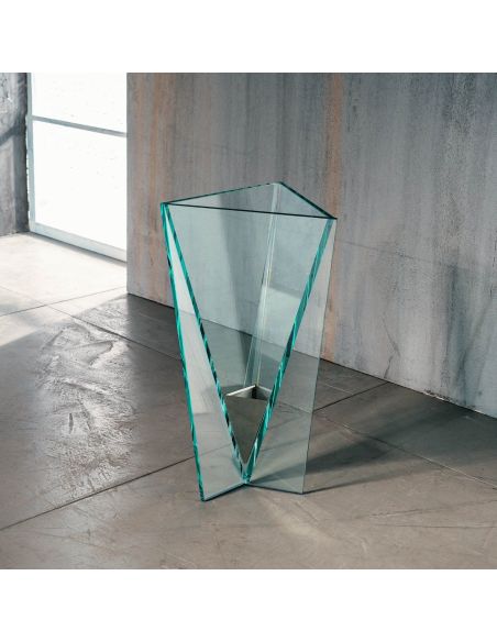 Portaombrelli design in vetro Elimar